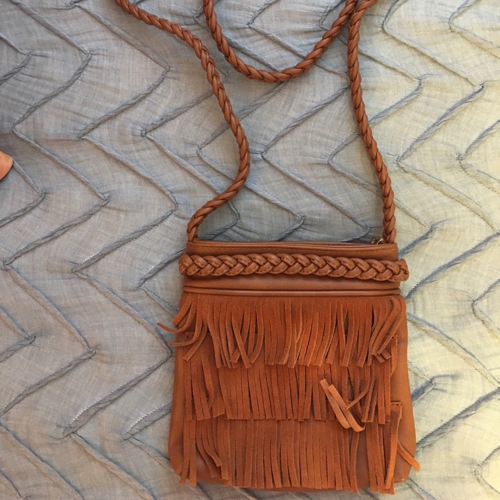PRICE NEGOTIABLE - Leather Crossbody Purse